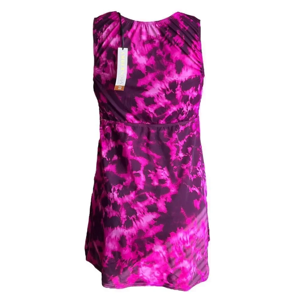 AmberNoon II by Dr. Erum Ilyas UPF50 Detached Brief Swim Dress